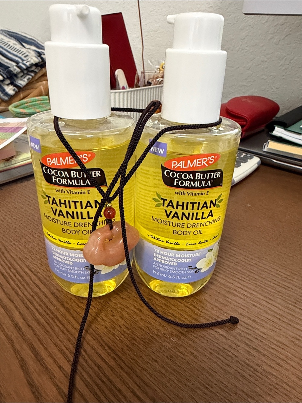 Palmer's Tahitian Vanilla Moisture Drenching Body Oil - Yellow